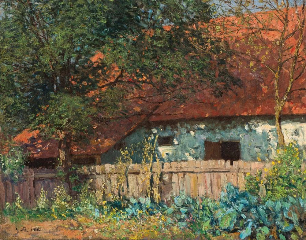 Giardino di campagna c. 1918